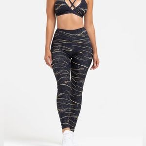 LiCi Fit Tigers Eye High Waist Scrunch Leggings